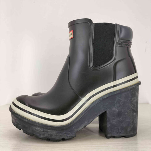 ハンター HUNTER ORIGINAL BLOCK HEEL CHELSEA boots オリジナル ブロック ヒール チェルシー ブイ ショート ブーツ メンズ US7