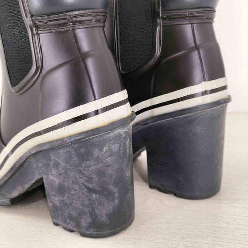 ハンター HUNTER ORIGINAL BLOCK HEEL CHELSEA boots オリジナル ブロック ヒール チェルシー ブイ ショート ブーツ メンズ US7