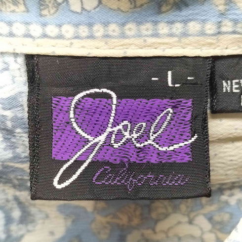 70S JOEL ジョエル 総柄 長袖シャツ メンズ L