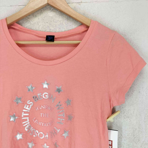 ベアトリス BEATRICE 星 スター ラメ S/S Tシャツ Y2K レディース 38