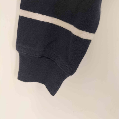 ブルックスブラザーズ BROOKS BROTHERS ストライプ 長袖 コットンポロシャツ メンズ M