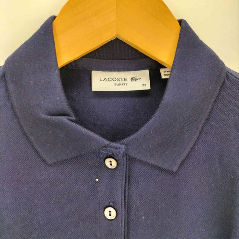 ラコステ LACOSTE SLIM FIT ノースリーブ ポロシャツ レディース 32