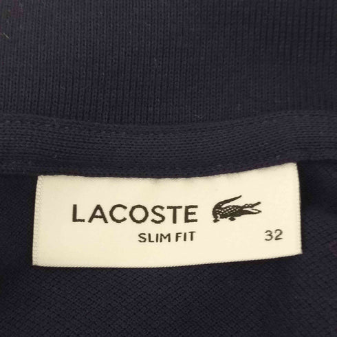 ラコステ LACOSTE SLIM FIT ノースリーブ ポロシャツ レディース 32
