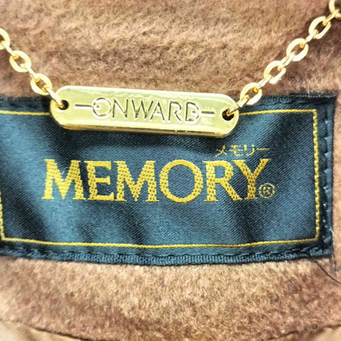 メモリー MEMORY CASHMERE カシミヤ100% ロング コート レディース JPN:11号