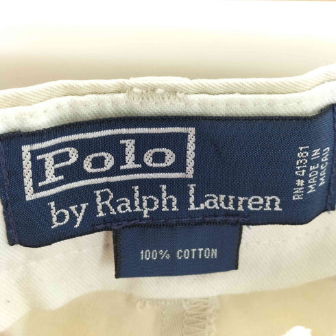 ポロバイラルフローレン Polo by RALPH LAUREN コットンスラックスストレートパンツ メンズ 36/32