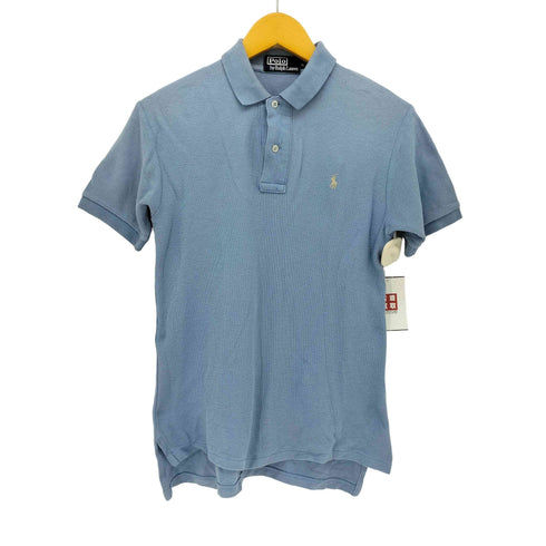 ポロバイラルフローレン Polo by RALPH LAUREN ポニー 刺繍 鹿の子 S/S ポロシャツ レディース import:S
