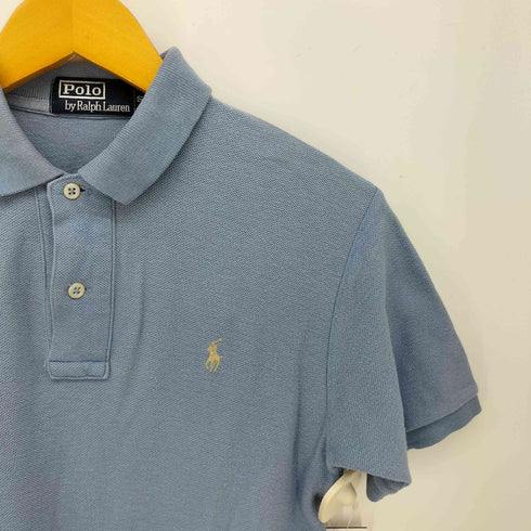 ポロバイラルフローレン Polo by RALPH LAUREN ポニー 刺繍 鹿の子 S/S ポロシャツ レディース import:S