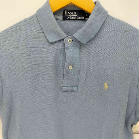 ポロバイラルフローレン Polo by RALPH LAUREN ポニー 刺繍 鹿の子 S/S ポロシャツ レディース import:S
