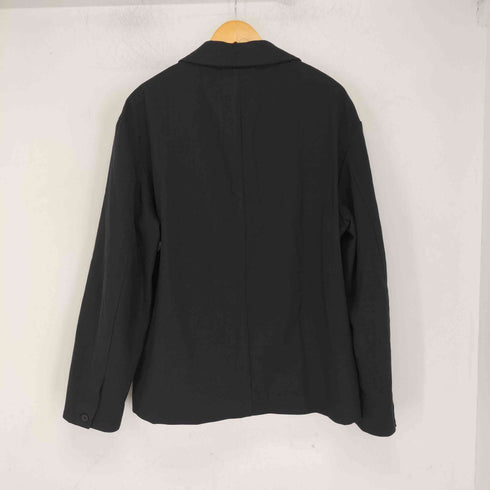 ザラ ZARA ITALIAN FABRIC リラックスフィット ポケット シャツジャケット メンズ import:L