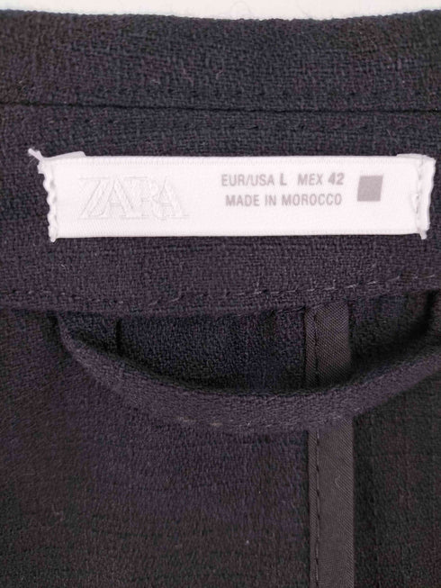 ザラ ZARA ITALIAN FABRIC リラックスフィット ポケット シャツジャケット メンズ import:L