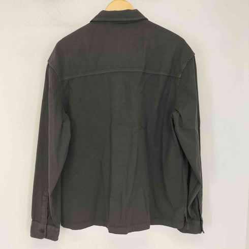 ザラ ZARA WASHED RELAXED FIT OVERSHIRT ウォッシュ加工リラックスフィットシャツジャケット メンズ import:L