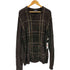 ドッカーズ DOCKERS チェック柄 レーヨン混アクリルニットセーター メンズ XL