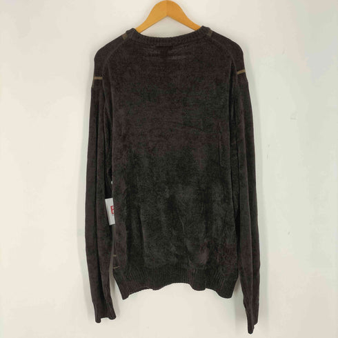 ドッカーズ DOCKERS チェック柄 レーヨン混アクリルニットセーター メンズ XL