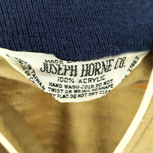 JOSEPH HORNE CO. ジョセフ ホーン フルジップ アクリルトラックジャケット メンズ