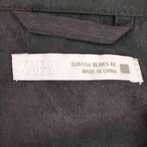 ザラ ZARA クロップド丈フルイドジャケット メンズ import:XL