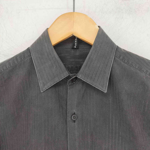 ブラックバレットバイニールバレット BLACKBARRETT by neil barrett ストライプ L/S シャツ メンズ JPN:1