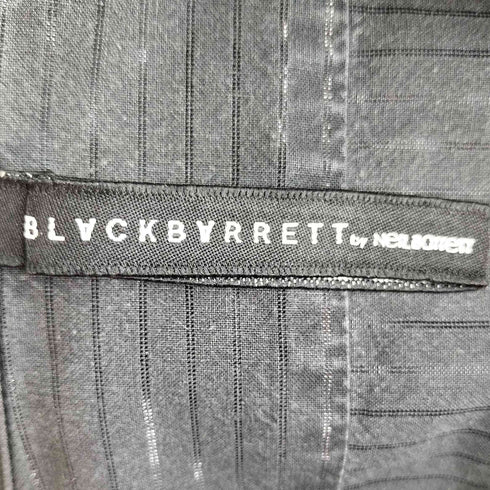 ブラックバレットバイニールバレット BLACKBARRETT by neil barrett ストライプ L/S シャツ メンズ JPN:1
