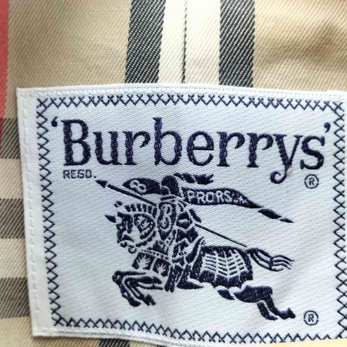 バーバリーズ BURBERRYS 裏ノバチェック ステンカラーコート レディース