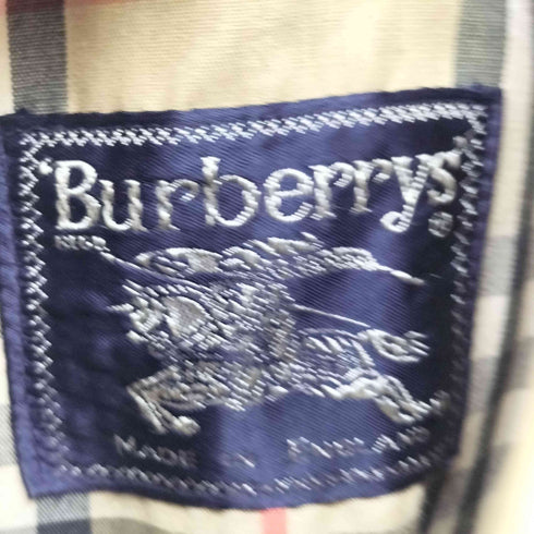 バーバリーズ BURBERRYS 裏ノバチェック ステンカラーコート メンズ