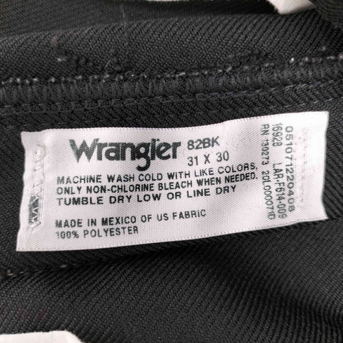 ラングラー Wrangler MADE IN MEXICO センタープレスストレッチパンツ メンズ 31×30