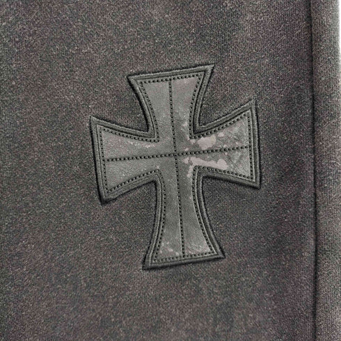 アンノウン UNKNOWN 25AW Leather Cross Buggy Pants レザークロスバギーパンツ メンズ M