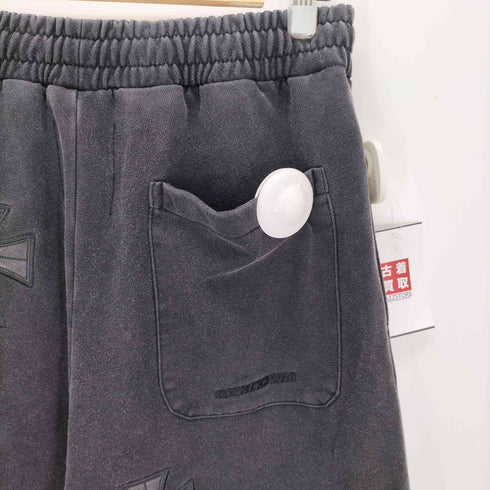 アンノウン UNKNOWN 25AW Leather Cross Buggy Pants レザークロスバギーパンツ メンズ M