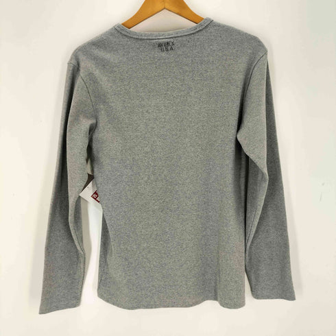 アヴィレックス AVIREX 長袖 クルーネック Tシャツ メンズ M