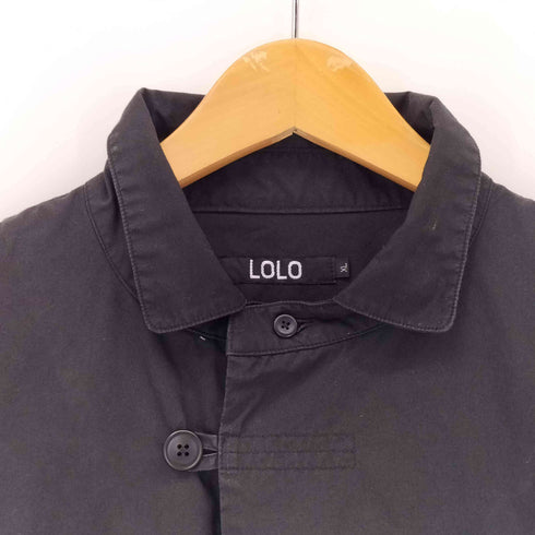 ロロ LOLO コットン半袖チャイナシャツ メンズ import:XL