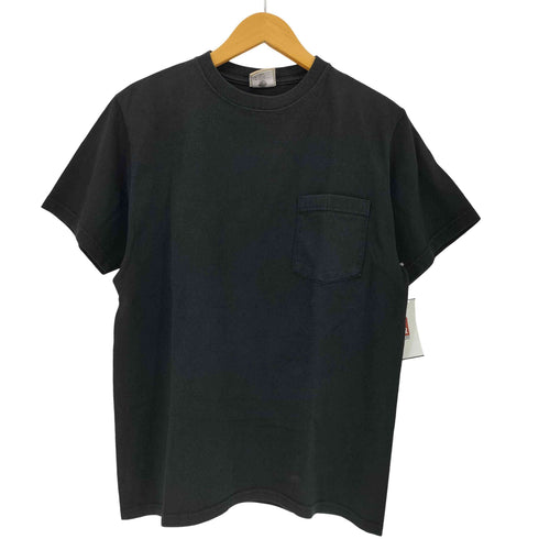 グッドウェア Goodwear USA製 コットンクルーネックポケットTシャツ メンズ import:M
