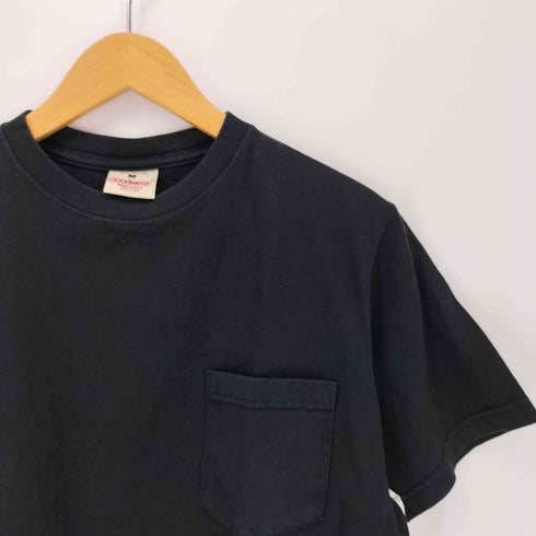 グッドウェア Goodwear USA製 コットンクルーネックポケットTシャツ メンズ import:M