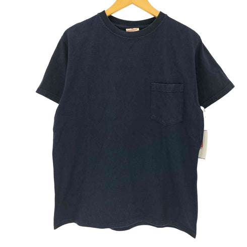 グッドウェア Goodwear USA製 コットンクルーネックポケットTシャツ メンズ import:M