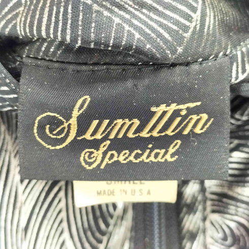 80-90S Sumttin サムティン 総柄 シアージップアップトップ メンズ S