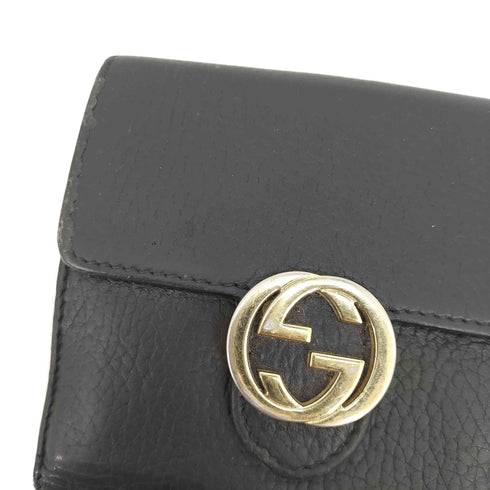 グッチ GUCCI インターロッキングG 2つ折財布 メンズ