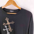 Leahmatin リアマティン クロスモチーフ 長袖Tシャツ メンズ 3L