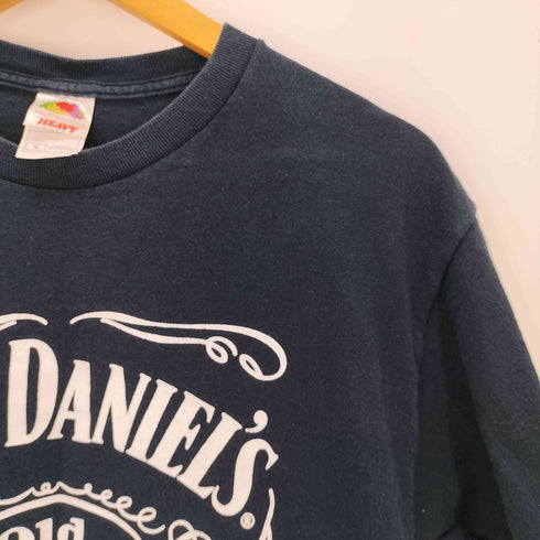フルーツオブザルーム FRUIT OF THE LOOM 00S ウィスキーロゴプリント半袖Tシャツ メンズ import:M