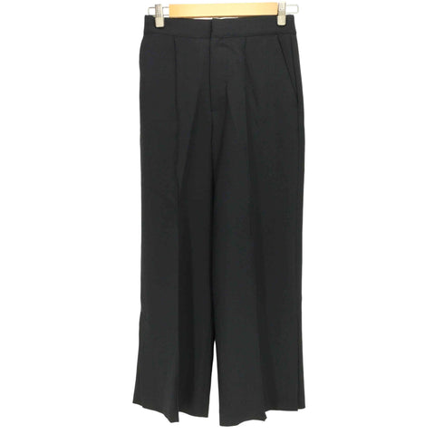 スローブイエナ SLOBE IENA 24SS サイドスリットピンタックパンツ レディース JPN:38