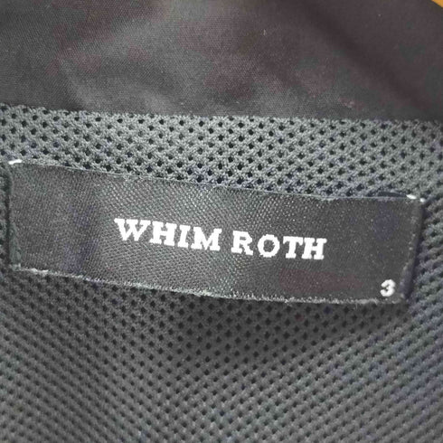 WHIM ROTH ウィムロス レオパードライン ナイロンジャケット パンツ セットアップ メンズ L