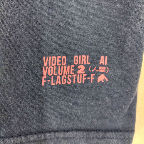 フラグスタフ F-LAGSTUF-F 漫画 キャラクター プリント 半袖 Tシャツ メンズ FREE