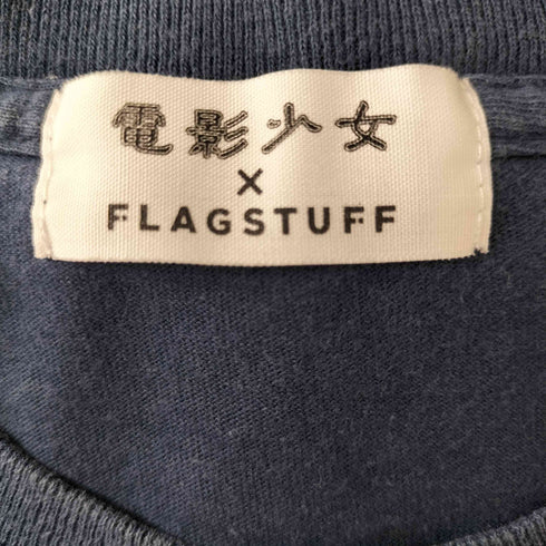 フラグスタフ F-LAGSTUF-F 漫画 キャラクター プリント 半袖 Tシャツ メンズ FREE