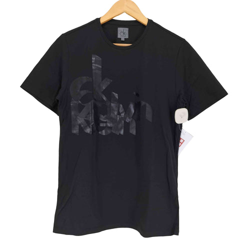 シーケーカルバンクライン ck Calvin Klein CK プリント 半袖 Tシャツ メンズ M