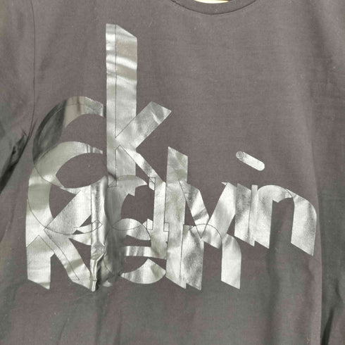 シーケーカルバンクライン ck Calvin Klein CK プリント 半袖 Tシャツ メンズ M