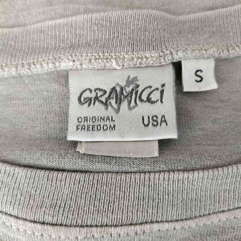 グラミチ GRAMICCI USA製 ロゴプリント 半袖 Tシャツ メンズ S