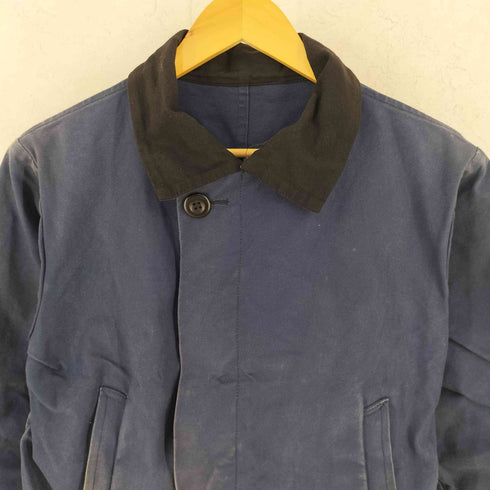 フランクリーダー FRANK LEDER ドイツ製 裾ベルト 襟切替 コットン ジャケット メンズ 2