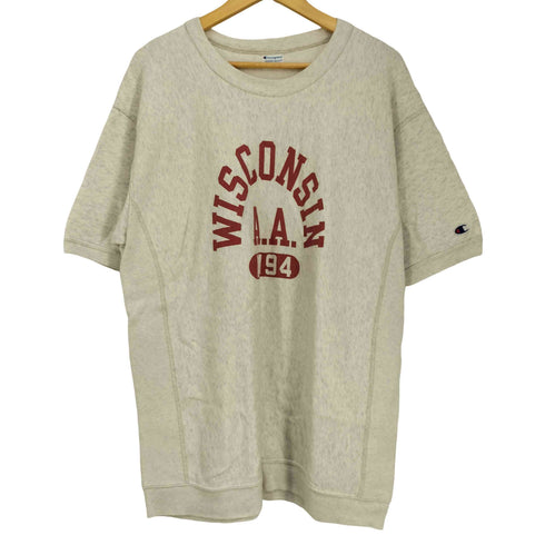 チャンピオン Champion S/S Crew Sweat REVERSE WEAVE リバースウィーブ ハーフスリーブクルーネックスウェットシャツ メンズ import:XL