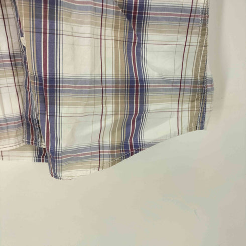 リーバイスレッド Levis RED コットン チェック 半袖シャツ メンズ import:S