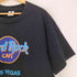 ハードロックカフェ Hard Rock Cafe USA製 袖裾シングル ロゴプリント LAS VEGAS 半袖 Tシャツ メンズ XL