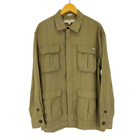 ゲス GUESS LS FLUID SAFARI SHACKET サファリジャケット メンズ L