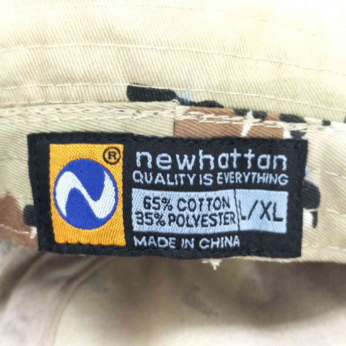 ニューハッタン NEWHATTAN デザートカモ ブーニー ハット メンズ XL