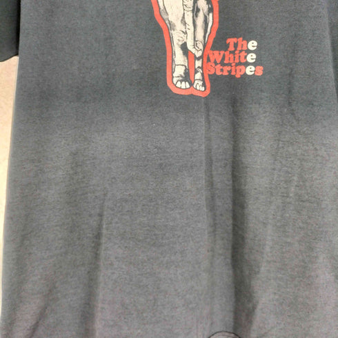 フルーツオブザルーム FRUIT OF THE LOOM 90-00S 像 プリント バンド 半袖 Tシャツ メンズ