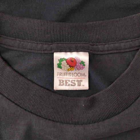 フルーツオブザルーム FRUIT OF THE LOOM 90-00S 像 プリント バンド 半袖 Tシャツ メンズ